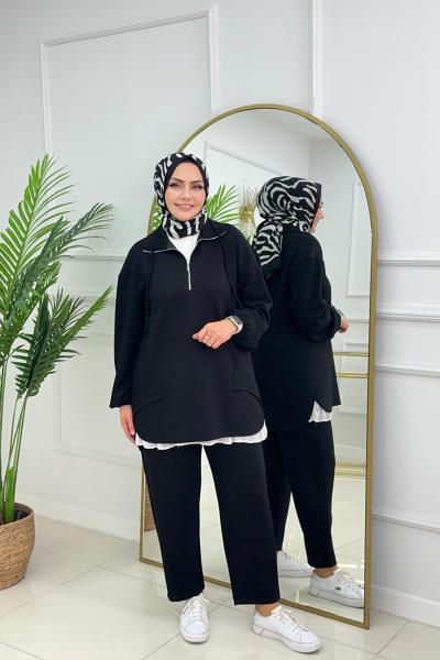 BELİZ OYSHO TAKIM - SİYAH