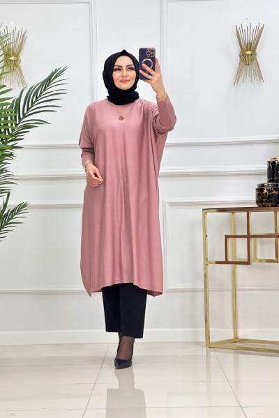 EVİN TRİKO TUNİK-PUDRA