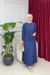 GÜLBEN ETEKLİ TAKIM - İNDİGO