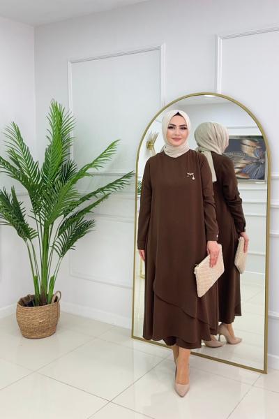 Hümazen Takım - Kahverengi