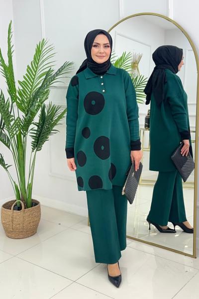 MELEK TRİKO TAKIM - ZÜMRÜT