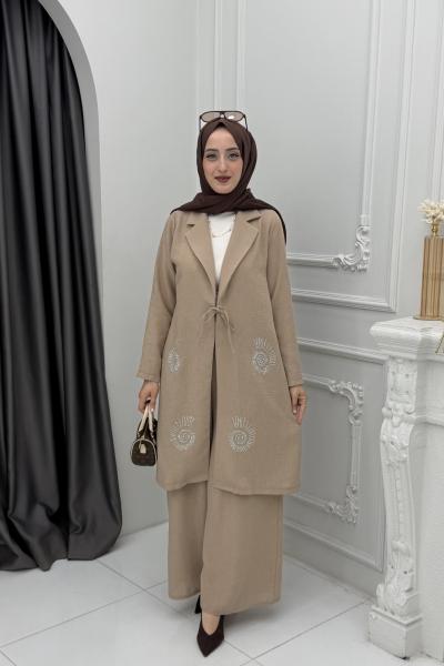 Açelya Takım Bej