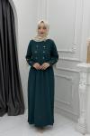 Başak Elbise Zümrüt