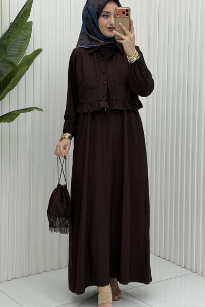 Beril Elbise Kahverengi