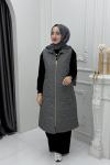 Eda Şişme Yelek Antrasit