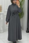Feyza Elbise Gri