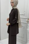 Nevin Takım Kahverengi