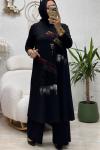 AMATİS MAXİ BOY TUNİK TAKIM Siyah