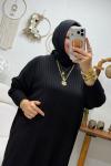 GUPSE TRİKO TAKIM Siyah