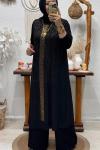 NİHANNA MAXİ BOY TUNİK TAKIM Gold