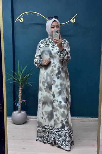 Özlem gömlek elbise